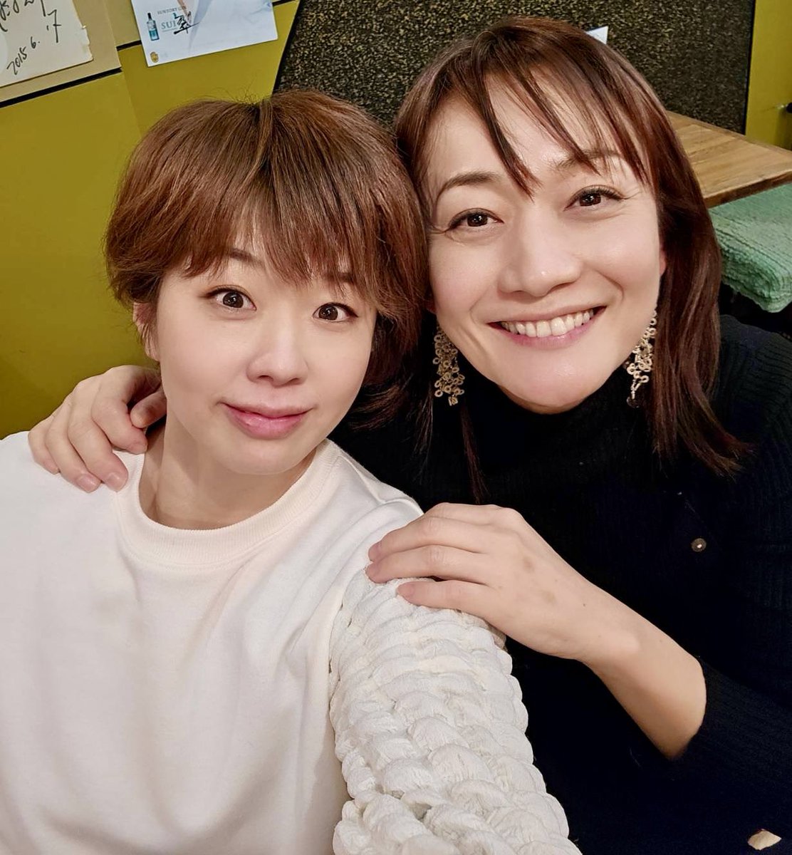 吉本新喜劇の秋田久美子ちゃん！
同い年、だいたい同じの芸歴、一児の母
いろんな共通点があって色々話せる大好きな友達🥰ありがとう。
これからも仲良くしてね
元気におばあちゃんなって行こう👵✨✨