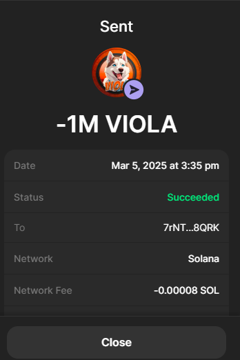 VIOLA COIN tweet media