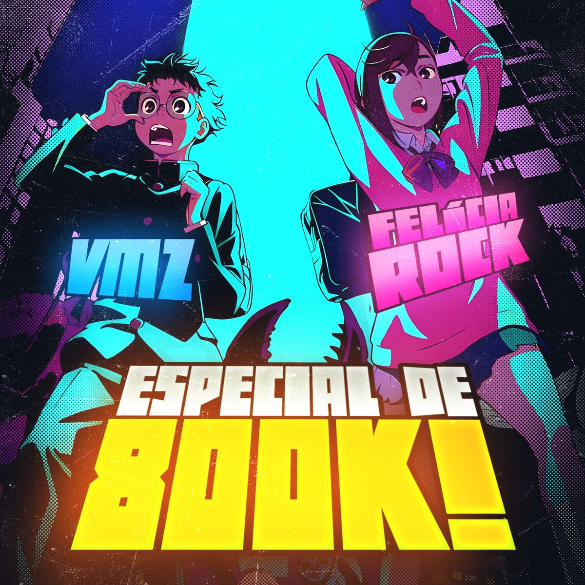 FeliciaRock's tweet image. ⭐ A espera acabou!! Chamei o VMZ pra cantar &quot;Romance Paranormal&quot;, minha prox. música inspirada em Dan Da Dan!! Criei o projeto no fim do ano passado e pensei que ficaria incrível ele como o okarun nesse som, vcs não fazem ideia o quanto tá perfeito esse som 😭  
#rapgeek #anime