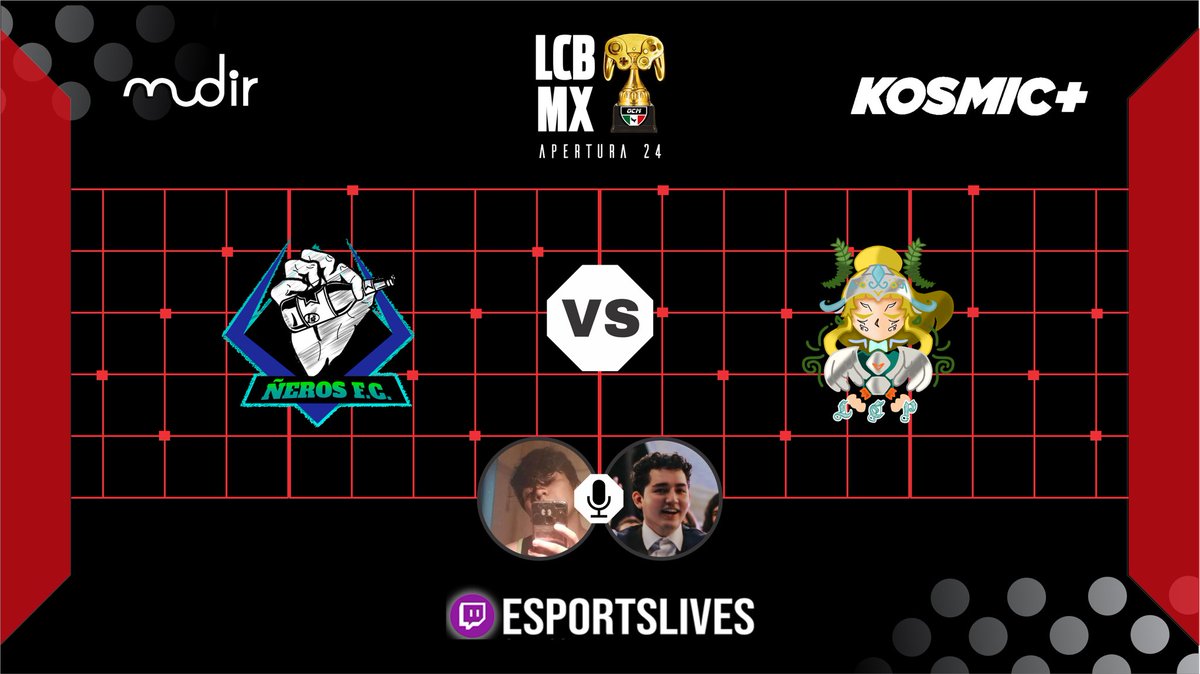 🏆 Liga de Crew Battles OCM - Apertura 2024 🏆

🔥 ¡Winners Semifinal! 🔥

⚔️ <a href="/Neros_FC/">Ñeros F.C.</a> 🆚 Legacy Of Campy People ⚔️
Solo uno avanzará, ¿quién asegurará su lugar en la winners final? 😈🔥

🎙️ Casters: <a href="/lopunnyboy09/">Lopunnyboy09</a> &amp; <a href="/SaloTweets/">Solo Salo</a>

📺 En vivo hoy a las 9 PM: twitch.tv/esportslives