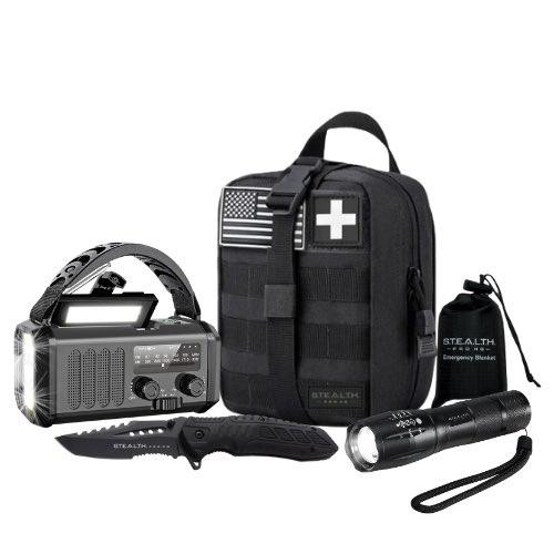 stealthprohq's tweet image. ‼️📣INTRODUCING📣‼️…S.T.E.A.L.T.H. Pro HQ’s NEW S.T.E.A.L.T.H. Starter Kits!!🔥🔥Get all of your essential Survival, Tactical, Emergency, And Logistics gear in a convenient kit or customize/build out your own at stealthprohq.com! 🇺🇸 #survivalkit #emergencykit