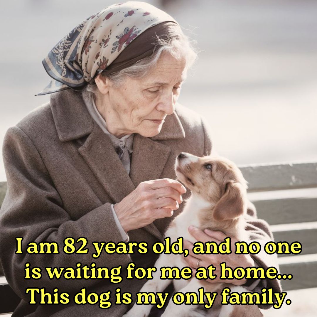 XBNReal's tweet image. I am 82 years old, and no one is waiting for me at home... This dog is my only family.