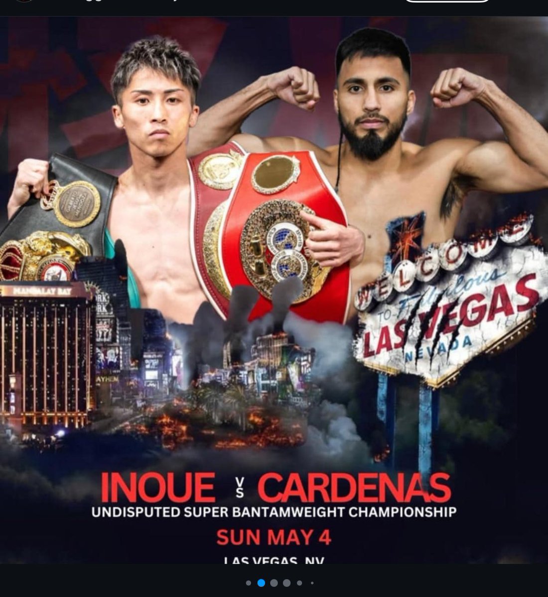 OutBoxedTV's tweet image. Naoya Inoue vs Ramon Cardenas is set for May 4, 2025 in Las Vegas. 

San Antonio’s native will get the opportunity of his life to fight Inoue and become undisputed champion. 

#boxing #boxeo #outboxed #inouecardenas #sanantoniotexas #texasboxing