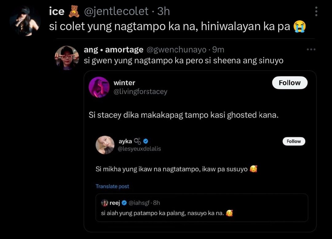 Si Maloi yung susuyuin ka kahit hindi naman siya yung dahilan 🌿