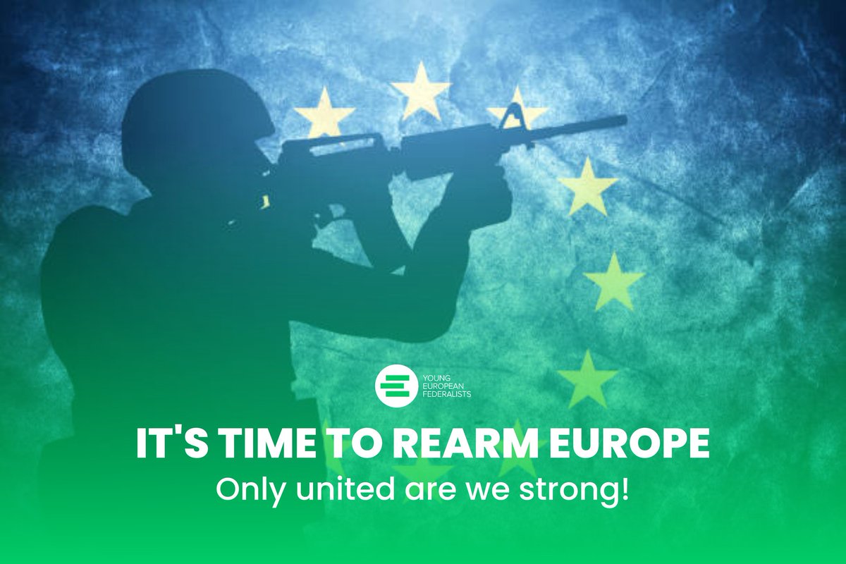 This is Europe's moment to prove itself on the world stage. The decisions we take now will determine whether the future we hand over to the next generation will be one of prosperity or one of tyrants. 

It is time for Europeans to stand united and stronger than ever 🇪🇺🛡️