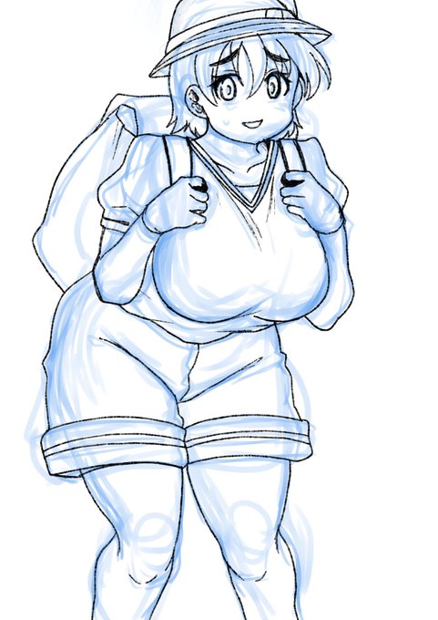 かばんちゃんのゆったりズボンもむちケツ隊長の前ではかたなし 