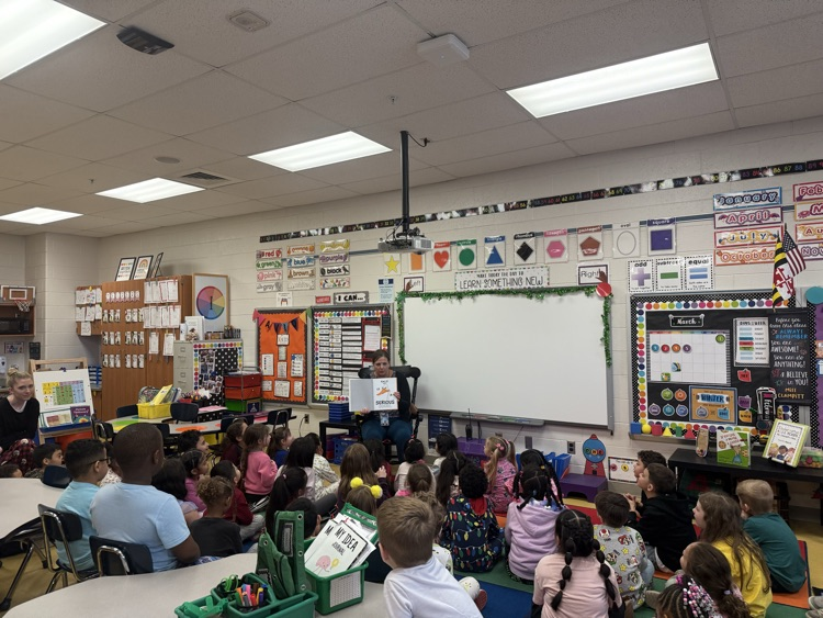 Today was Mystery Readers for Read Across America! 📚✨ Ms. Lively, Ms. Smith, and Ms. Chitwood were the surprise readers for Kindergarten! <a href="/AACountySchools/">AACPS</a> #BelongGrowSucceed
