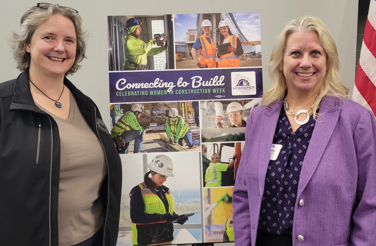 MayorOfMadison's tweet image. It’s was great getting to celebrate Women in Construction Week with empowHER Wisconsin. Solidarity!