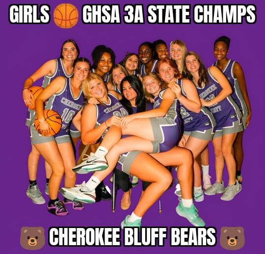 Paul Torres (@primetimerhino) on Twitter photo Congratulations to Former Coronado/Western NM grad (2nd Year), Coach Kassie Scott & the Cherokee Bluff Bears for winning the Girls 3A GHSA Championship over the defending champion, Baldwin Braves, 66-58! ๐๐
<a href="/Fchavezeptimes/">Felix Chavez</a> <a href="/CBluff_WBB/">Cherokee Bluff HS Girls Basketball</a> @AdrianOchoa21 <a href="/SamGuzmanTV/">Sam Guzman</a> Congratulations to Former Coronado/Western NM grad (2nd Year), Coach Kassie Scott & the Cherokee Bluff Bears for winning the Girls 3A GHSA Championship over the defending champion, Baldwin Braves, 66-58! ๐๐
<a href="/Fchavezeptimes/">Felix Chavez</a> <a href="/CBluff_WBB/">Cherokee Bluff HS Girls Basketball</a> @AdrianOchoa21 <a href="/SamGuzmanTV/">Sam Guzman</a>