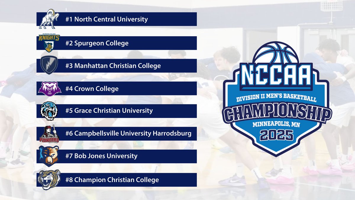 2025 DII Men's Basketball National Championship Teams Announced

More - the-n.cc/4isufve

#PlayForHim