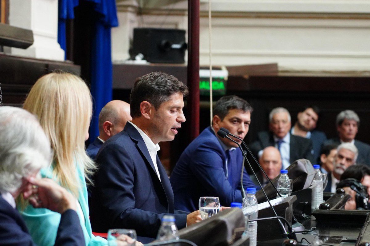 🏛️ • Apertura del período 153° de Sesiones Ordinarias de la Legislatura de la Provincia de Buenos Aires.