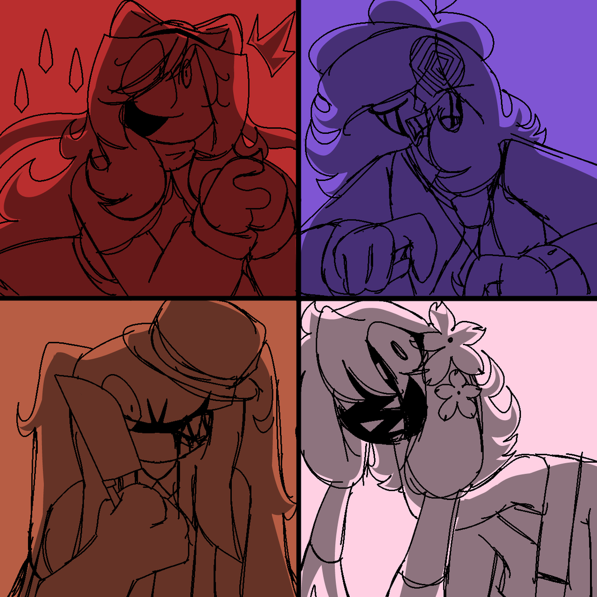 thenerdyvision's tweet photo. ❤️💜🤎🩷
#athazagoraphobia #ocfandom https://t.co/b8yofYF0l0