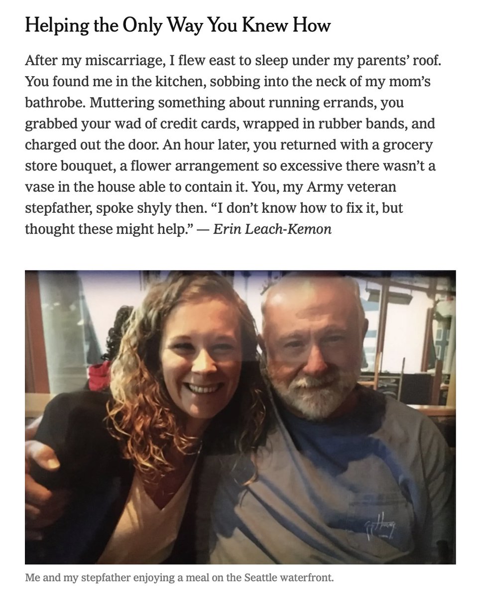 keachlemon's tweet photo. I’m thrilled to share my first published @nytimes story! Huge thanks to @yayamilee for her excellent edit and compassion toward this sensitive subject matter. #TinyLoveStories

Gift link: https://t.co/LuSgr54pNf https://t.co/O7lDoaGW0j
