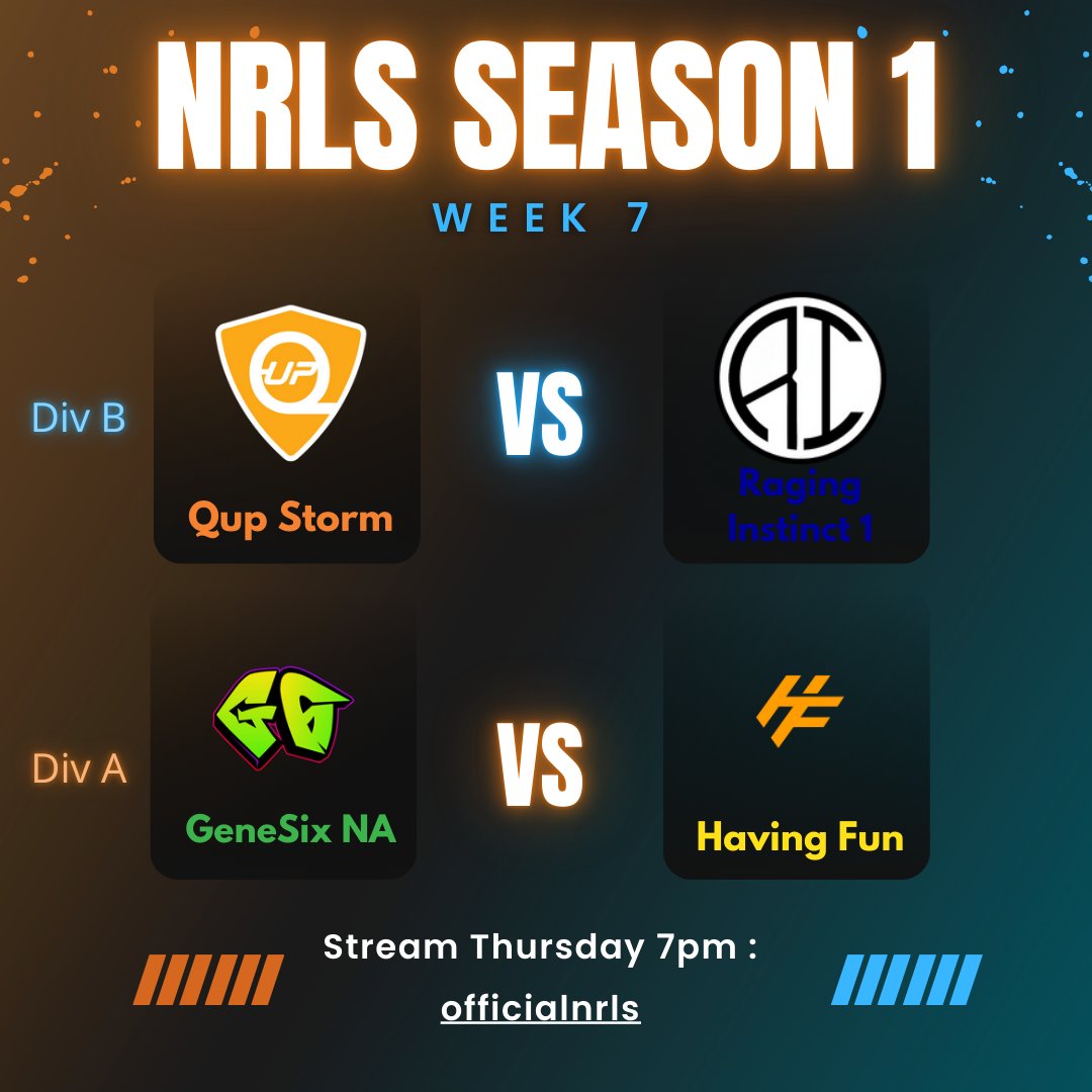 NRLSofficial's tweet photo. Stream Thursday at 7pm! Don't miss it https://t.co/YE6cWqNPmP https://t.co/03i05JKLHM