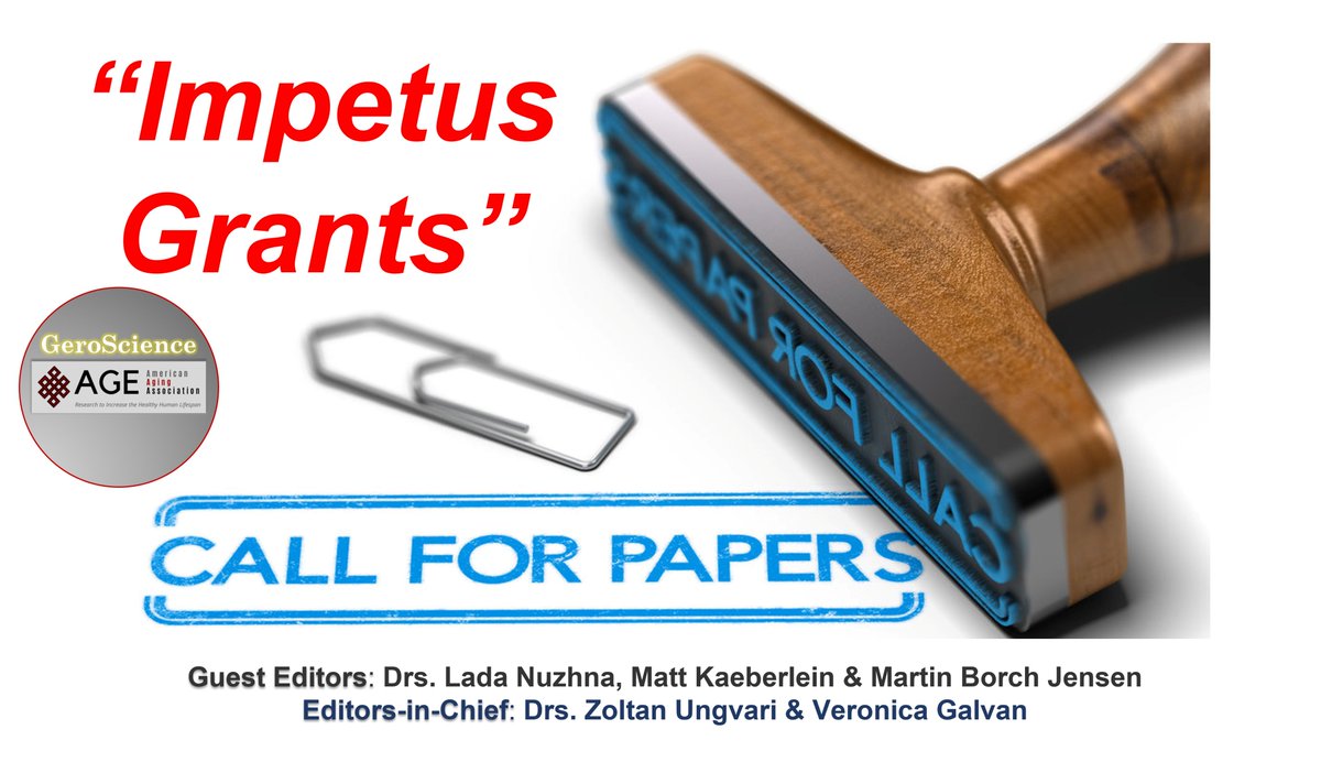 📢#callforpaper 📢- #impetusgrants

#Impetus focuses on ideas that advance the practical application of #longevityresearch but are unlikely to get funded💰 through traditional grants. Check out their page ➡️(impetusgrants.org) and submit 📩your funded project to