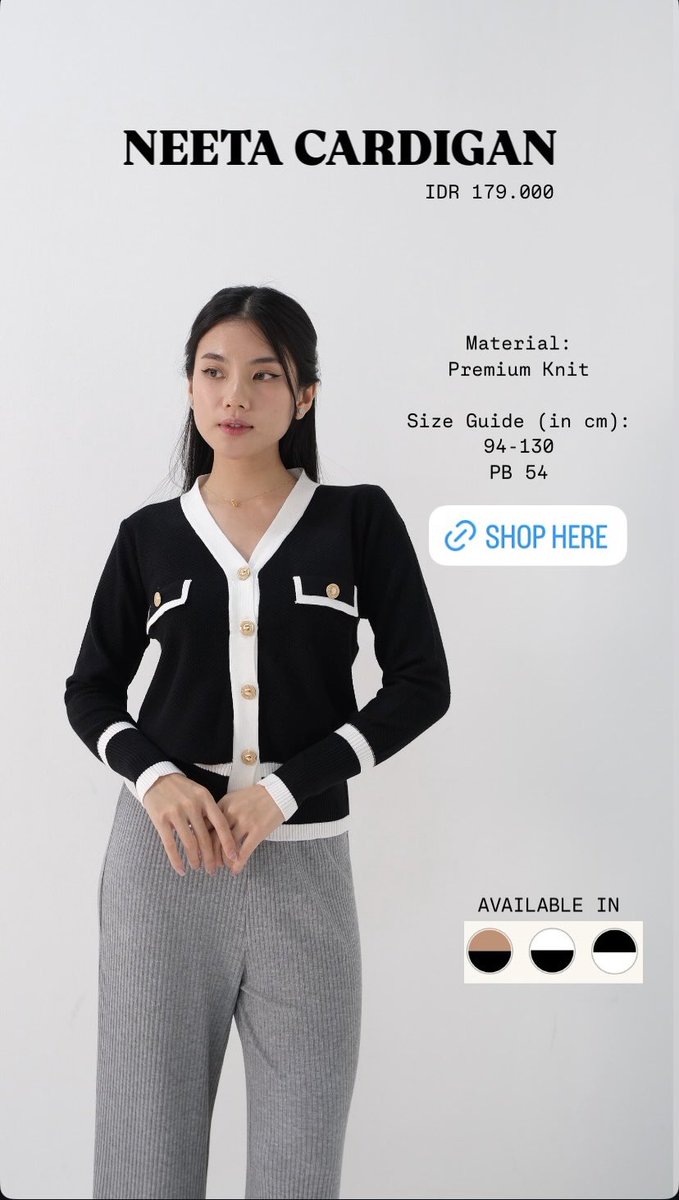 misimaudagang's tweet photo. guys barangkali ada yg cari baju2 cewe, aku punya online shop kecil2an jual baju2 inii kualitas knitnya insya allah premium😍 yg mau kepoin ignya boleh juga (swarithelabel). btw lg ada 8% offer lhoo harga yg tertera blm dipotong disc💓terima kasih orang baik!🤗 https://t.co/frzzQdezT4