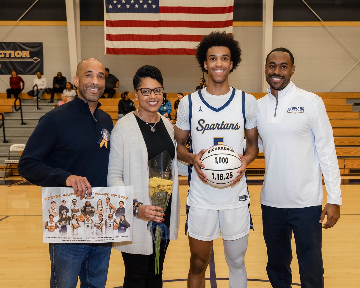 Steward School Athletics (@stewardspartans) on Twitter photo This winter, we had 3 student athletes eclipse the 1,000 Career Point milestone in basketball! Congratulations to Xavier Nelson ‘25, Hali Harris ‘25, & Donovan Richardson ‘25! 🏀💛💙 We are proud of each of you! #GoSpartans #804Varsity #rvaW <a href="/henricosports/">henricosports (from RVA Sports Network)</a> This winter, we had 3 student athletes eclipse the 1,000 Career Point milestone in basketball! Congratulations to Xavier Nelson ‘25, Hali Harris ‘25, & Donovan Richardson ‘25! 🏀💛💙 We are proud of each of you! #GoSpartans #804Varsity #rvaW <a href="/henricosports/">henricosports (from RVA Sports Network)</a>