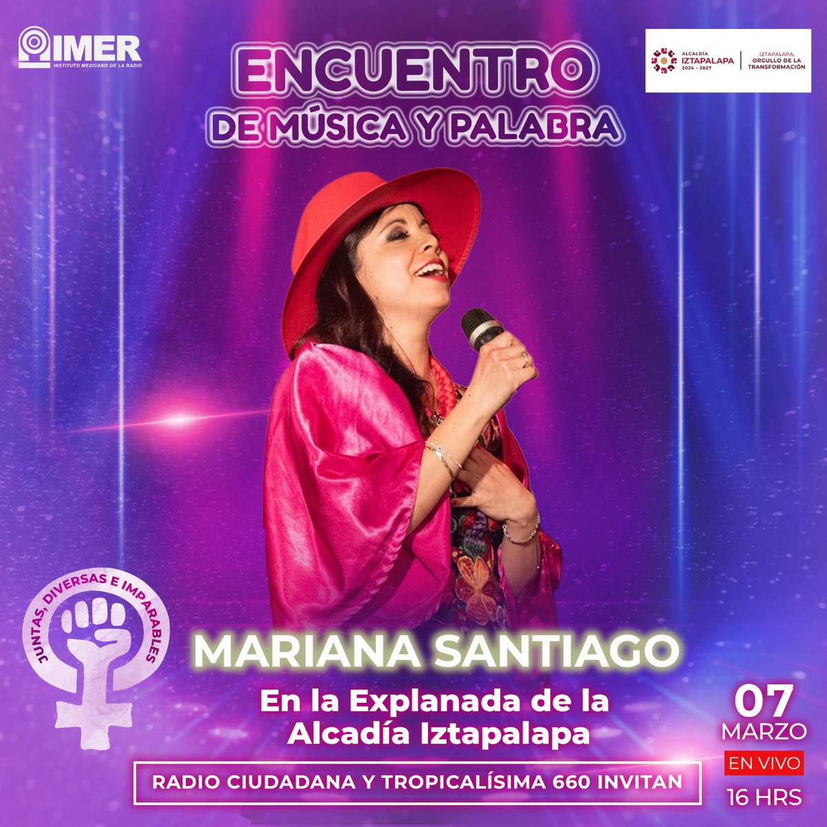 Este viernes en la explanada de la delegación Iztapalapa