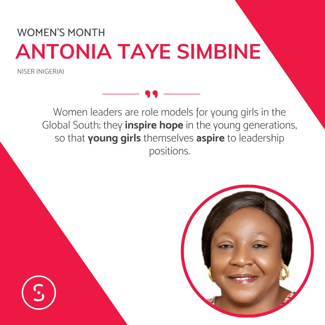 Southern Voice (@svoice2030) on Twitter photo ✨✨ WOMEN SPOTLIGHT ✨✨ Hear from Antonia Taye Simbine, executive director of <a href="/NISEROfficial/">Nigerian Institute of Social & Economic Research</a>!
In light of Women's Month, we honor the women Executive Directors within the Southern Voice network who are shaping a better future for the Global South. Hear from them as they share ✨✨ WOMEN SPOTLIGHT ✨✨ Hear from Antonia Taye Simbine, executive director of <a href="/NISEROfficial/">Nigerian Institute of Social & Economic Research</a>!
In light of Women's Month, we honor the women Executive Directors within the Southern Voice network who are shaping a better future for the Global South. Hear from them as they share