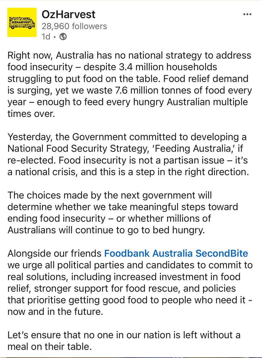 snap2cook's tweet image. This is exactly why I created Snap2Cook & currently pushing our “ Feed a Family for Free” initiative with all the major supermarkets worldwide. It has the potential to donate millions of meals without asking the consumer to donate. Data figures show, the consumer is struggling🤔