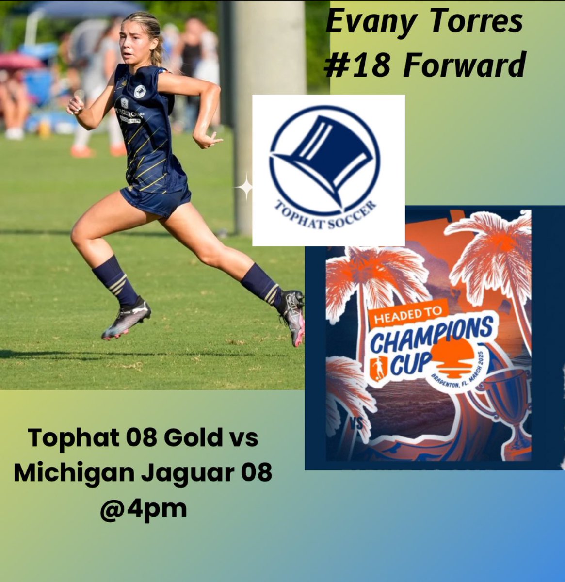 Come watch us take on a talented Michigan Jaguar team! <a href="/Tophat08GA/">Tophat 08 Gold GA</a> <a href="/GAcademyLeague/">Girls Academy</a> <a href="/PrepSoccer/">Prep Soccer ⚽️</a> <a href="/ImYouthSoccer/">ECNL/GA/Recruiting/College Soccer</a> <a href="/TheSoccerWire/">SoccerWire</a>
