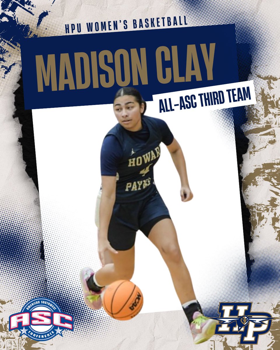 Congratulations to Sophomore Guard Madison Clay on being selected to the All-ASC Third Team! #stingem