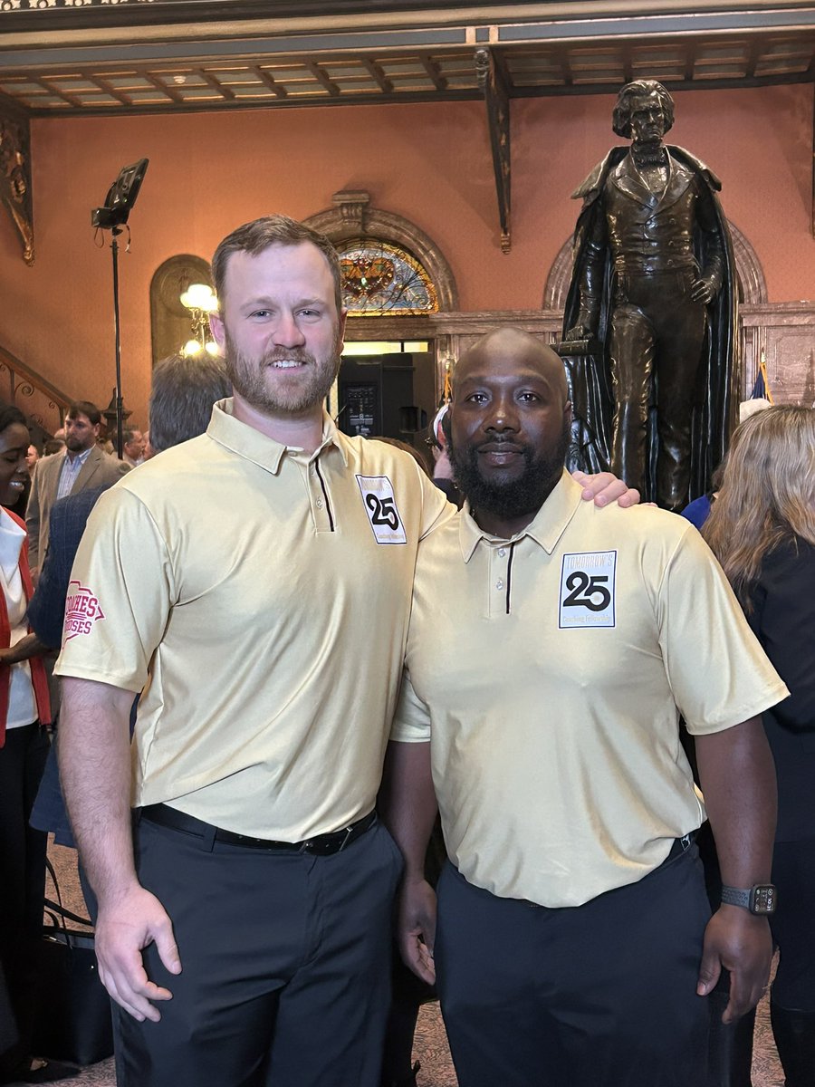 Ethan Campbell (@coach_ecamp) on Twitter photo What a great experience with Tomorrow’s 25 at the State House. It’s an honor to be is a group with coaches like <a href="/Patterson14Tori/">Tori Patterson</a> What a great experience with Tomorrow’s 25 at the State House. It’s an honor to be is a group with coaches like <a href="/Patterson14Tori/">Tori Patterson</a>