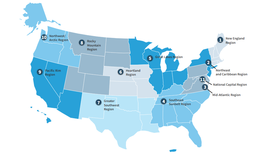 Hearing from multiple sources that GSA has laid off nearly everybody in its Region 10 office, which serves Alaska, Idaho, Oregon, and Washington