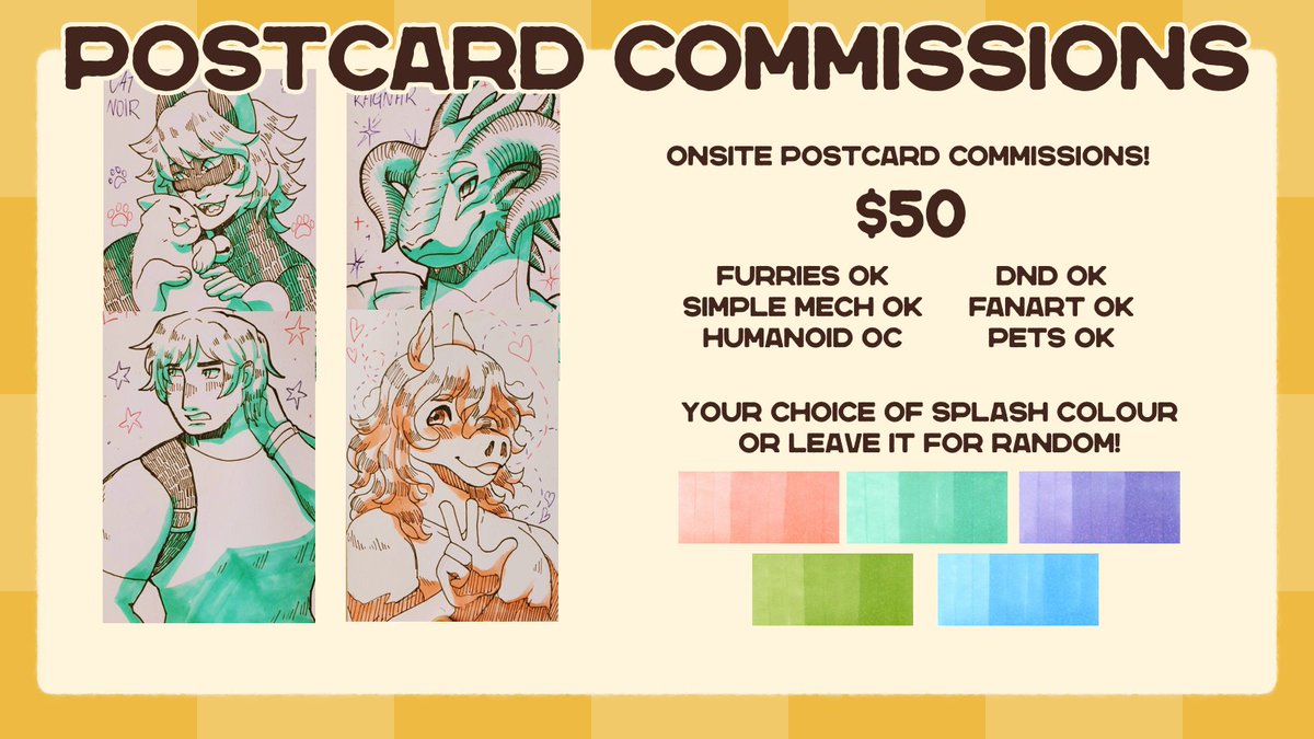Catch me on Saturday from 10AM to 5PM in Adelaide Anthros! I've got prints and stickers as well as offerin on the spot commissions! 

See y'all there! #adelaideanthros #furryart