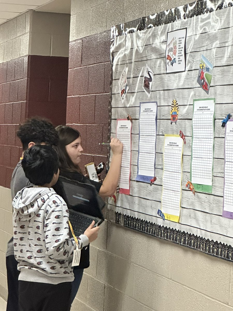 Shout out to the I&amp;D7 Ss who helped build new race tracks for our Derby Day 🙌. We had so much fun testing our prototypes as we solved a real-world problem with pasta cars! <a href="/MrsWilke76/">Agatha Wilke</a> <a href="/mtolivemiddle/">Mt. Olive Middle School</a> <a href="/MountOliveTSD/">Mount Olive Township School District</a> <a href="/SuptMOTSD/">Sumit Bangia</a>