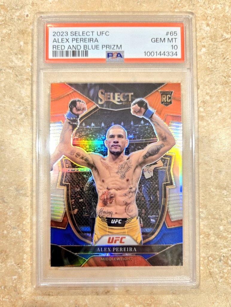 Kyle Anthony's UFC Betting (@kyleanthonyufc) on Twitter photo π¨π¨ UFC 313 GIVEAWAY π¨π¨
π₯ ~ Alex Pereira Rookie Card ~ π₯
Graded:
Perfect 10 gem mint condition
How To Enter:
1. Follow <a href="/KyleAnthonyUFC/">Kyle Anthony's UFC Betting</a>
2. Like & RT post
3. Who wins Main Event & round
π»
GOOD LUCK!! π¨π¨ UFC 313 GIVEAWAY π¨π¨
π₯ ~ Alex Pereira Rookie Card ~ π₯
Graded:
Perfect 10 gem mint condition
How To Enter:
1. Follow <a href="/KyleAnthonyUFC/">Kyle Anthony's UFC Betting</a>
2. Like & RT post
3. Who wins Main Event & round
π»
GOOD LUCK!!