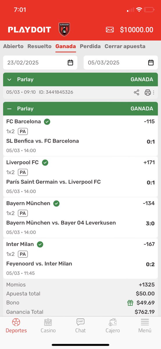 Se sufrió pero se ganaron las de hoy