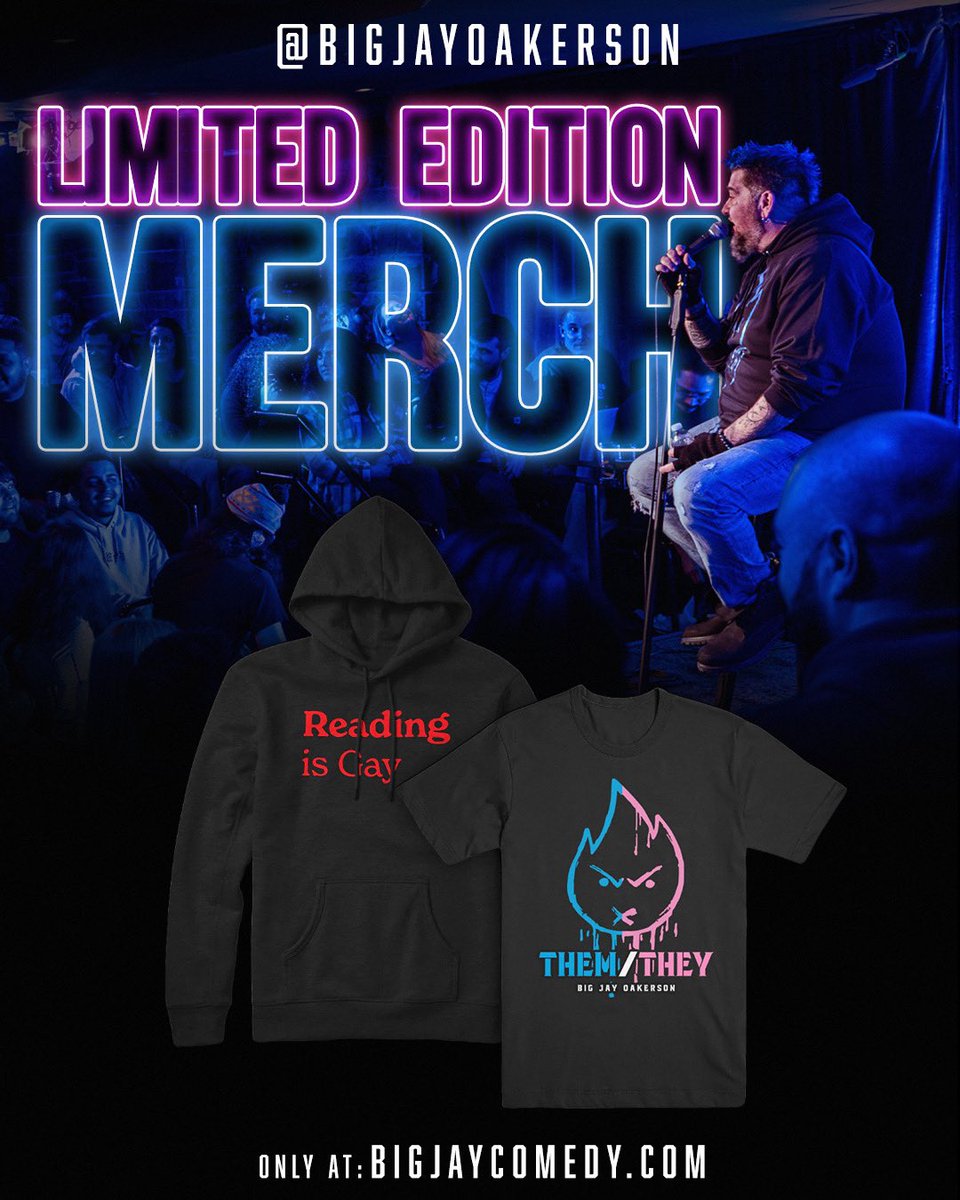 New limited edition merch available at my website! Go go go!

bigjaymerch.com