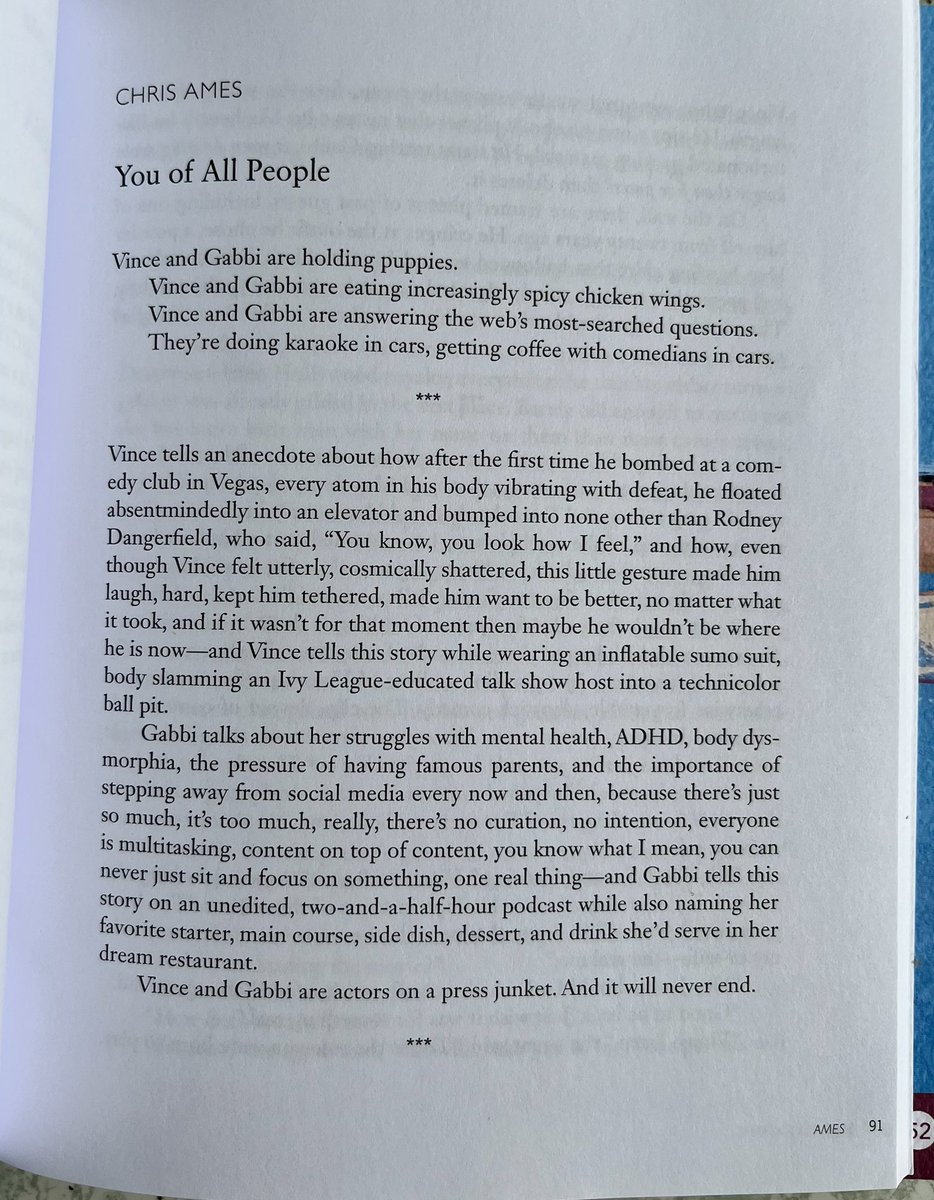 Chris Ames (@_chrisames) on Twitter photo Have a new story in <a href="/salthilljournal/">🧂 Salt Hill Journal 🧂</a> where I was finally able to deposit my extensive knowledge of celebrities debasing themselves on press tours. Have a new story in <a href="/salthilljournal/">🧂 Salt Hill Journal 🧂</a> where I was finally able to deposit my extensive knowledge of celebrities debasing themselves on press tours.