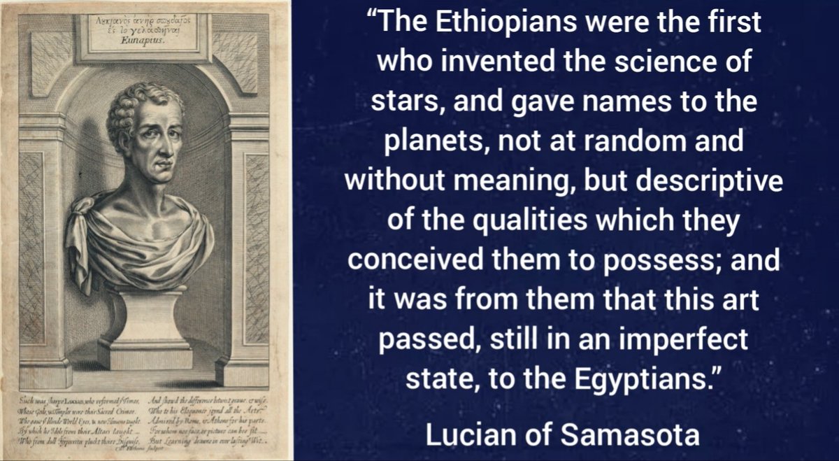 The Greeks and hellenists, astute as they were, are an exceptional source as regards the contributions of ancient blacks to world civilization (Lucian, quoted below, is referring to the Northeast African Kushite progenitors of Kerma and the Puntites - c. 3,100 BC)