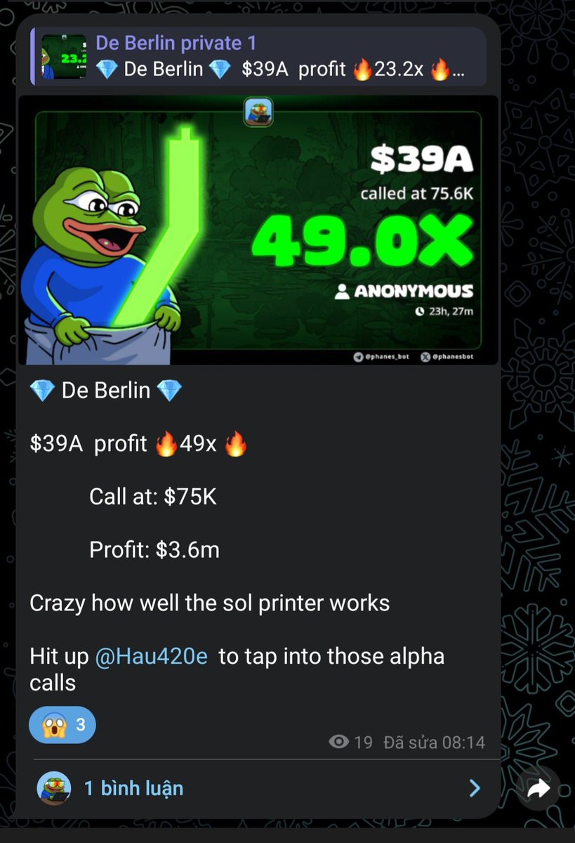 moonchaser420e's tweet image. you want to x49 ? join private:t.me/+tFvwJOKaw9AwM…

GL3wQ5ADspXbAG3E8hUfSkWY884jSKfgFS6Fk9Npump

#memecoin #SolanaMemeCoins #alphamovement