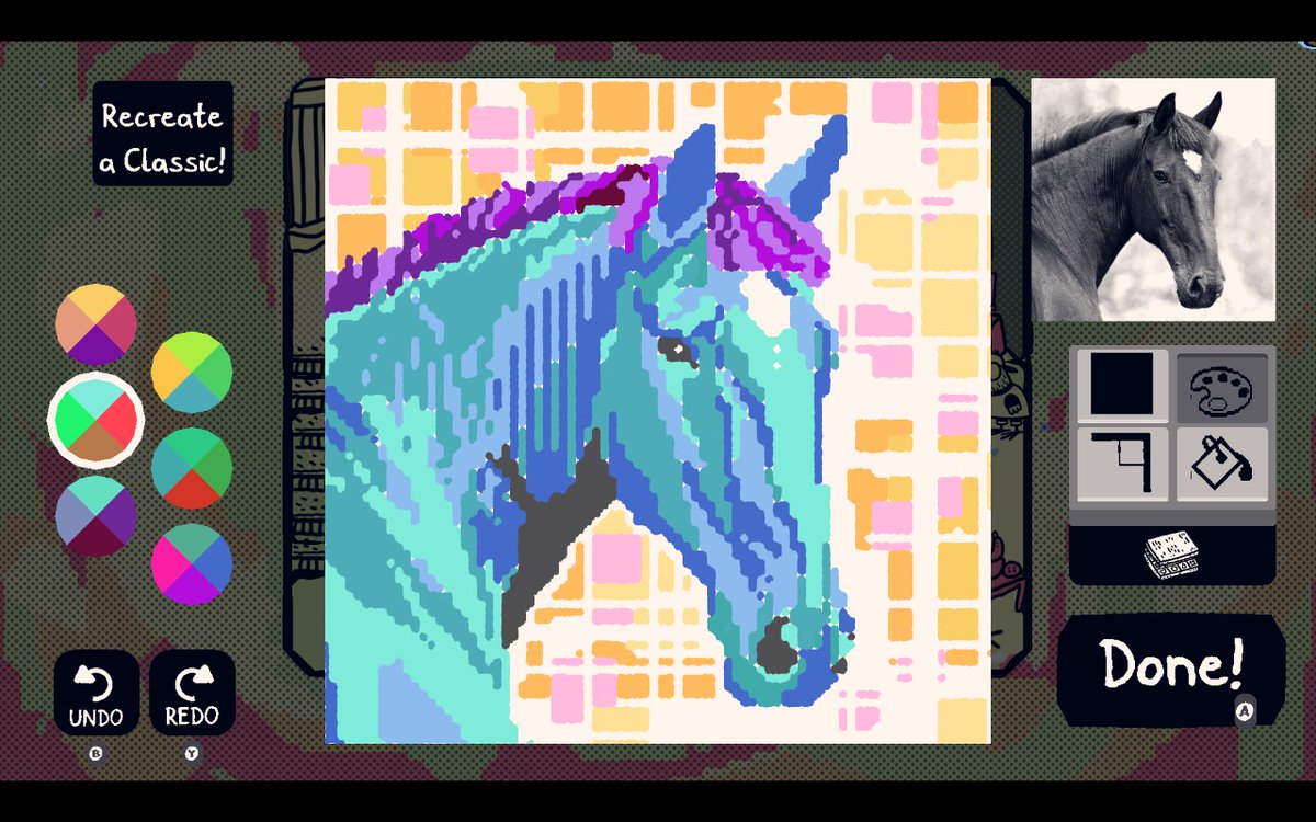 Pixel8_BEE's tweet photo. Chicory art dump of all the "recreate a classic" prompts (part 3) https://t.co/AVeEjZO8pR