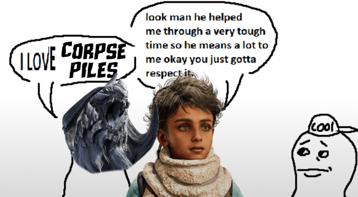 I can’t take wilds story seriously