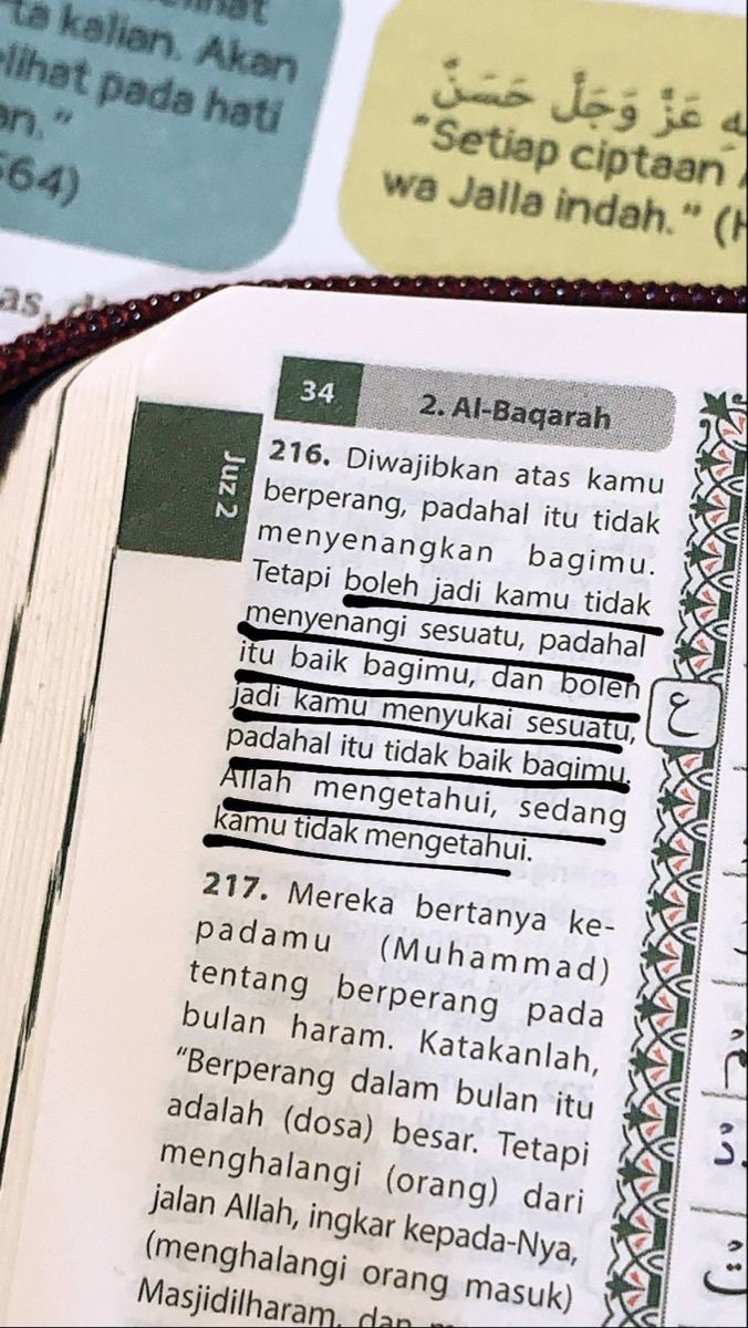 Q.s Al Baqarah ayat 216🥺
