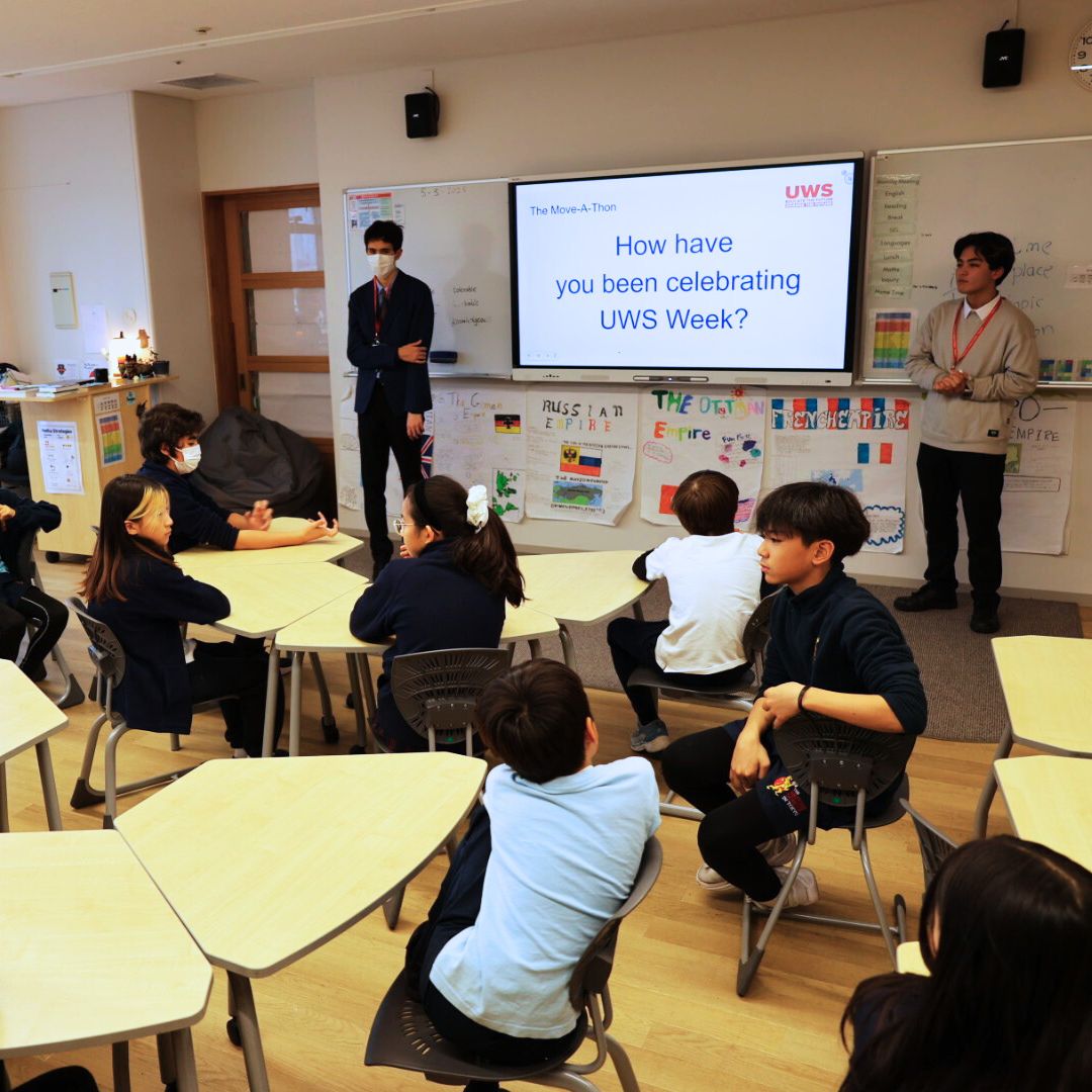 BST_Tokyo's tweet image. As part of #UWS Week, Primary students welcomed the Secondary UWS Ambassadors. They learned how our collective support has helped bring education to rural communities in Cambodia &amp;amp; Nepal, making a real difference for children.
#BSTdifference
