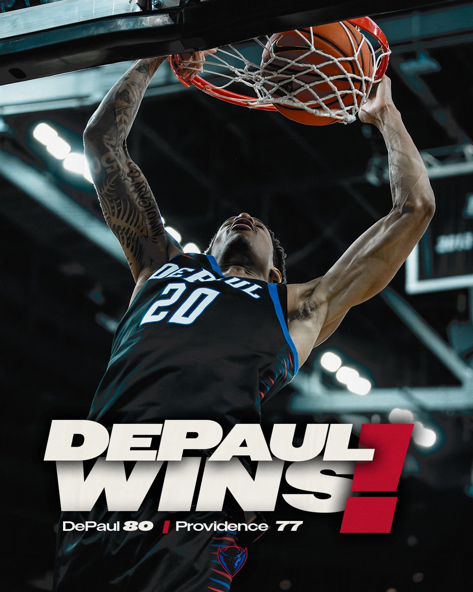 DePaulHoops's tweet photo. MADE IT HAPPEN. 

#BlueGrit 🔵😈 https://t.co/nmpA359TuN