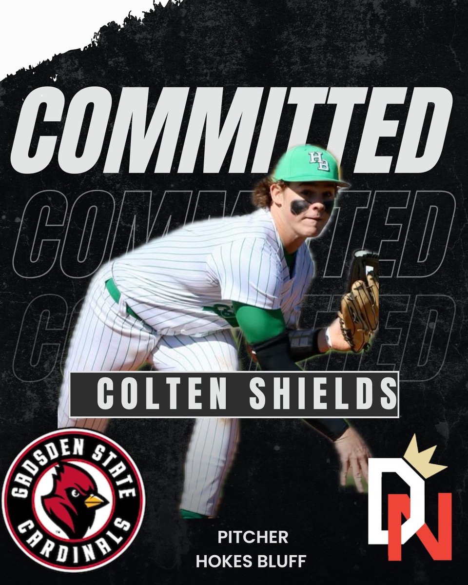 Dinger Nation (@dingernationbb) on Twitter photo Congratulations to Senior Pitcher <a href="/colten_shields/">Colten Shields</a> from Hokes Bluff on his commitment to continue his academic and baseball future at Gadsden State. #dingernation⚾️ Congratulations to Senior Pitcher <a href="/colten_shields/">Colten Shields</a> from Hokes Bluff on his commitment to continue his academic and baseball future at Gadsden State. #dingernation⚾️