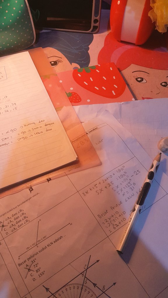 hii mootss dah lamaa ga study progress, kemarin bantuin tugas adikku sekalian latsol materi aspdd!! 🤚🏻🤚🏻

- march 5, 2025