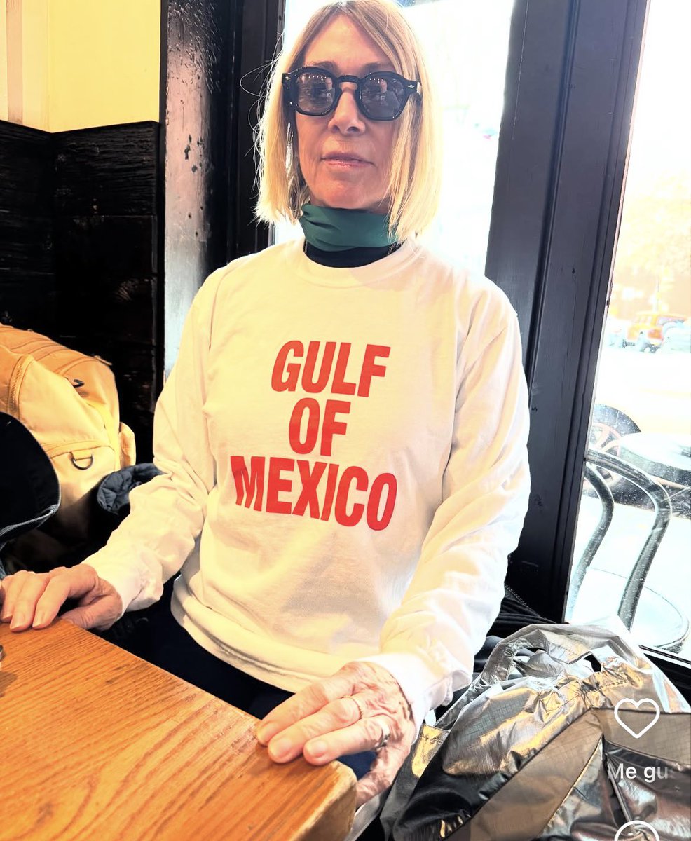 Golfo de México, dice hoy Kim Gordon, de Sonic Youth.