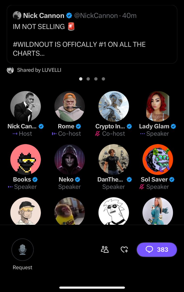 LadyGlamMeta's tweet image. Nick Cannon has been active for almost 24 hours straight, still engaging energetically with the crypto community!

The dev tokens are locked for two months to encourage supporters to stay committed and share the #NeverPullOut message!

Nick’s goal is to foster a community and…