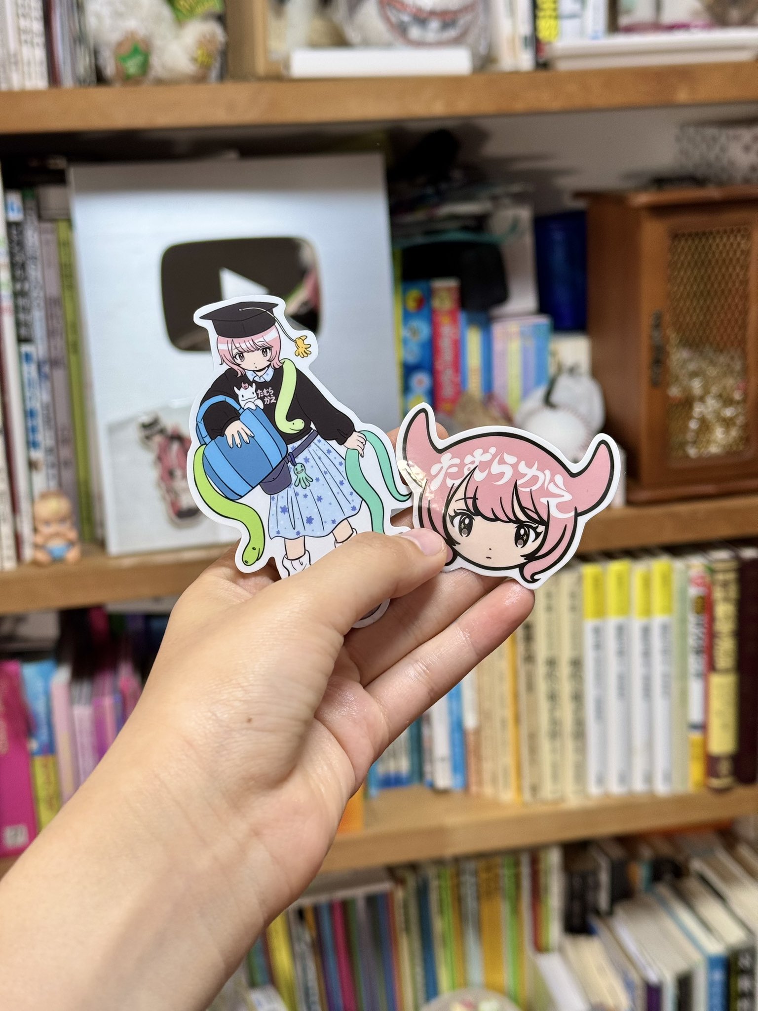 田中かえ　原画 サイン入り 額装済 イラストレーター ステッカー付き Amazon.co.jp: 田中かえ 原画 サイン入り 額装済