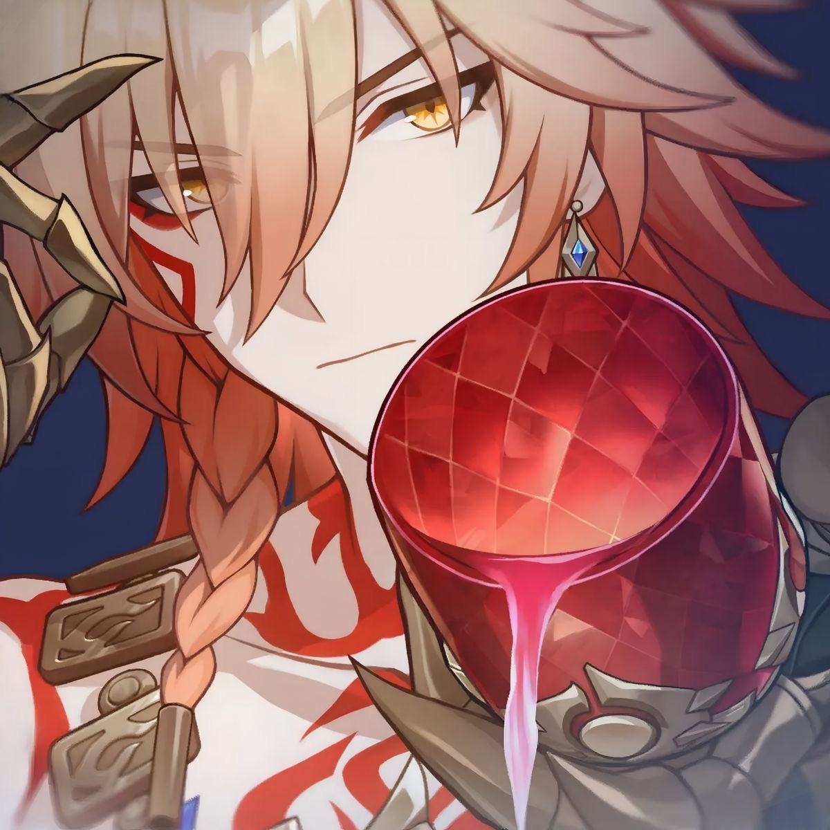 lennypa10e's tweet image. 🧵 On #Mydei ‘s queer coding because he’s one of the most explicitly queer men in hoyoverse and I think that’s kinda cool.