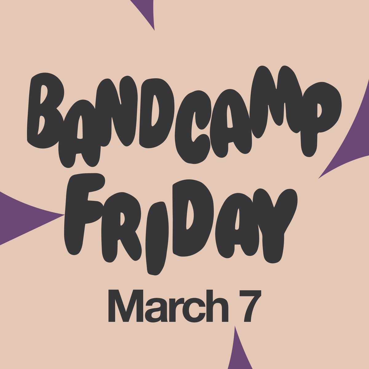 Bandcamp Friday RETURNS on March 7! 

Purchase any CD/ vinyl/t-shirt from artists this Friday between 12am-11:59pm (PST) &amp; the artists get 100% of the money!

My related pages:

steveconte.bandcamp.com/merch
thecontebrothers.bandcamp.com/merch
companyofwolves1.bandcamp.com
rosemaryconte.bandcamp.com