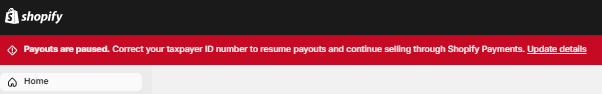 Bookmarksretail's tweet photo. Don't let it go red, our shop sales went to less than 10% of what they were the day it went red. We have had a priority ticket in for 7 days and heard nothing back. Our company name and ein hasn't changed in the 4yrs we have been with shopify. Incredibly frustrating, we were making huge progress on the shop store. And we have supplied all requested supporting documents.