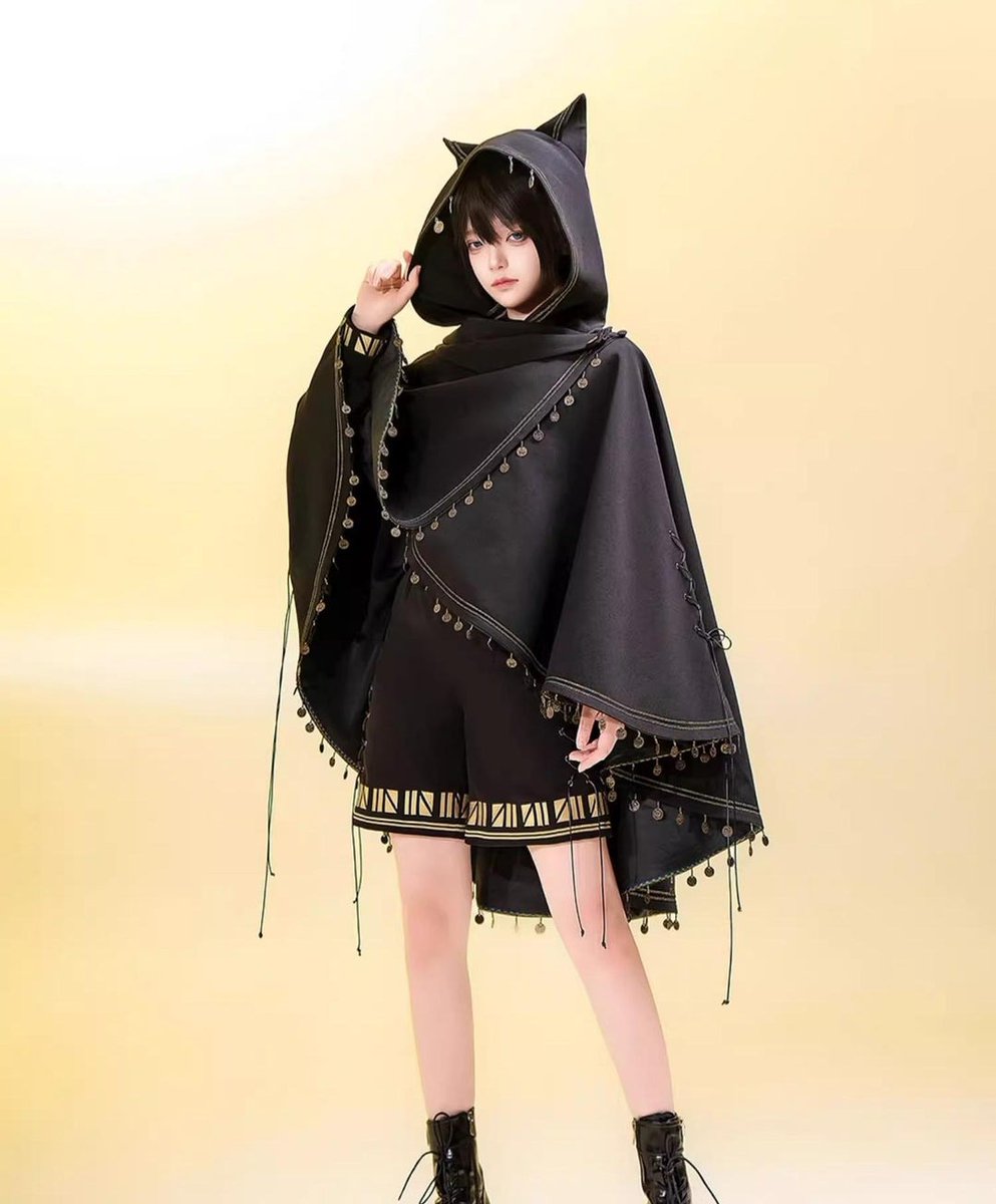 42lolita_'s tweet photo. 【Ouji New Release】Princess Chronicles~Black Cat~Black Ouji Lolita Set
🐾✨ The Black Cat Ouji set from Princess Chronicles is released.
Don't miss out, check the collection now: https://t.co/faI0KpTZjp
#OujiFashion #BlackCat #OujiStyle #PrincessChronicles https://t.co/1REeFdFWl8